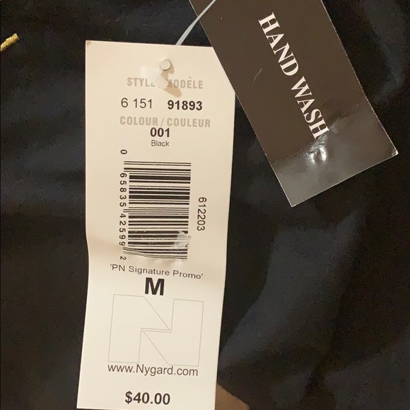 PETER NYGARD black logo tee! - Picture 8 of 8